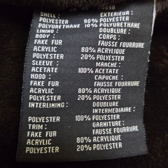 Andrew Marc New York Parka Cozy Faux Fur Lined Lodge Coat Black Women's S - Picture 11 of 15